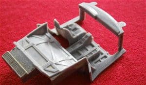 BURAGO - Original - 1:45 Porsche 935 TT Interior