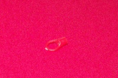 CORGI TOYS 107 Batboat trailer Red plastic towing eye