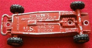 CORGI TOYS 167 - Original - U.S Racing Buggy Baseplate Unit