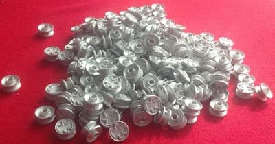 CORGI TOYS 267 Batmobile early type road hubs with Bat logo ( Price is Per Hub)