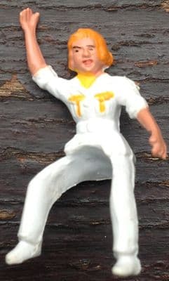 CORGI TOYS GIFT SET # 7B - Original - Daktari plastic Paula figure (sits on Clarence) [Each]