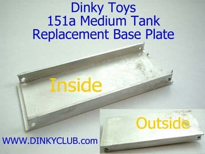 Dinky Toys 151A Medium Tank Baseplate [ Each ]