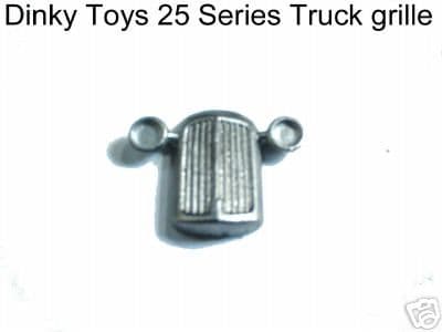 Dinky Toys 25 Series Radiator Grille (Not for the Type 1 Models but later English 25 types) [ Each ]