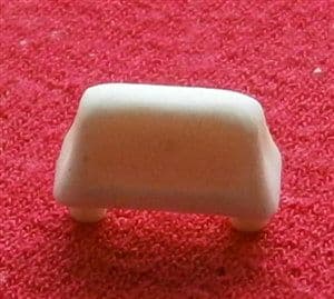 Dinky Toys 282 Austin 1800 Taxi White Plastic Roof sign (Each)