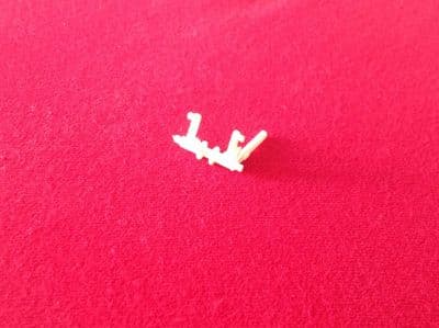 Dinky Toys 305 David Brown Tractor White Plastic lift arms (Each)