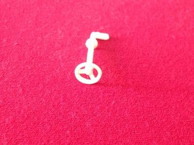 Dinky Toys 305 David Brown Tractor White Plastic Steering Wheel (Each)