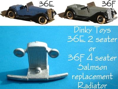 Dinky Toys 36E 36F for the 2 or 4 Seater Salmson Grille Radiator [ Each ]