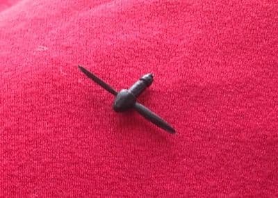 Dinky Toys 710 Beechcraft Bonanza Black plastic propeller [Each]