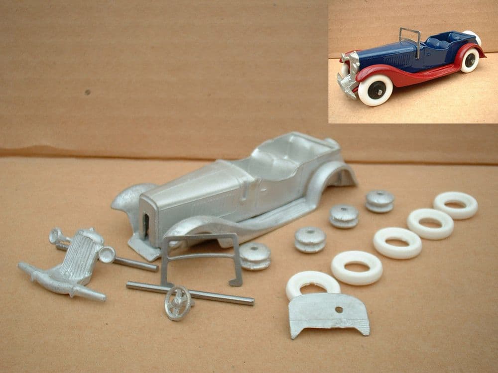 Dinky Toys copy model 36F 4 Seater Salmson kit