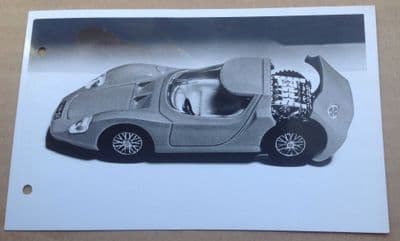 Dinky Toys Liverpool original Press Photograph and 2 page letter 27/5/1969 introducing Dinky 217 Alpha Romeo O.S.I. Scarabeo