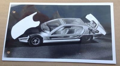 Dinky Toys Liverpool original Press Photograph and 2 page letter introducing Dinky 189 Lamborghini Marzal