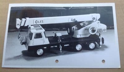 Dinky Toys Liverpool original Press Photograph with typed introduction on the rear of photograph Dinky 980 