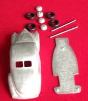 Dinky Toys PPCOPY model 39C Lincoln Zephyr in kit form