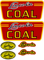 Ln03 Lincoln Coal truck decal set