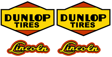 Ln14 Lincoln Dunlop truck decal set