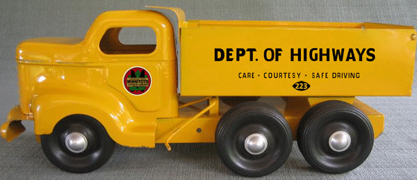 M19  MINNITOYS Dept of Highways TRUCK DECAL SET