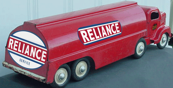 M21   MINNITOYS RELIANCE DECAL SET