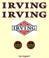 M23FR   MINNITOYS French IRVING DECAL SET
