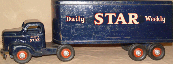 M30   MINNITOYS TORONTO DAILY STAR DECAL SET ( Black )