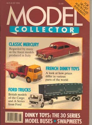 ORIGINAL MODEL COLLECTOR MAGAZINE August 1991