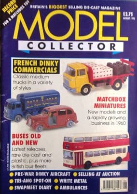 ORIGINAL MODEL COLLECTOR MAGAZINE August 1998
