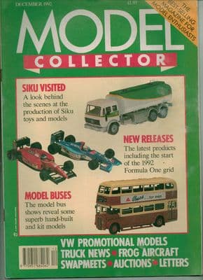 ORIGINAL MODEL COLLECTOR MAGAZINE December 1992