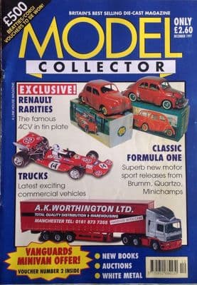 ORIGINAL MODEL COLLECTOR MAGAZINE December 1997