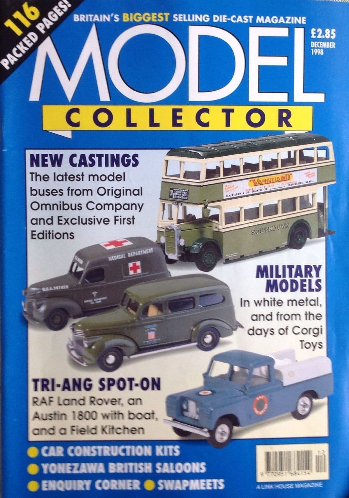 ORIGINAL MODEL COLLECTOR MAGAZINE December 1998
