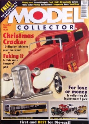 ORIGINAL MODEL COLLECTOR MAGAZINE December 2000