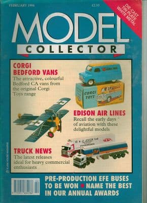 ORIGINAL MODEL COLLECTOR MAGAZINE February 1994
