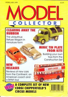 ORIGINAL MODEL COLLECTOR MAGAZINE February 1995