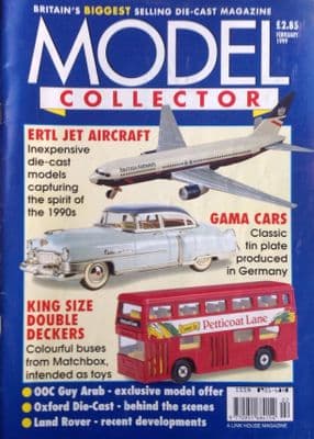 ORIGINAL MODEL COLLECTOR MAGAZINE February 1999