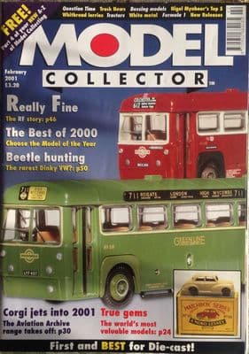 ORIGINAL MODEL COLLECTOR MAGAZINE February 2001