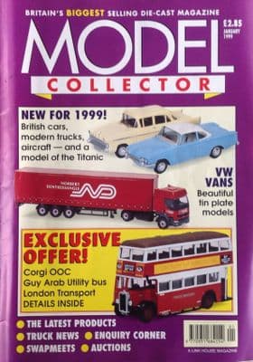 ORIGINAL MODEL COLLECTOR MAGAZINE January 1999
