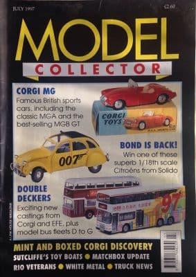 ORIGINAL MODEL COLLECTOR MAGAZINE July 1997