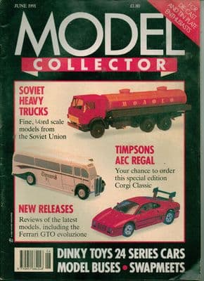 ORIGINAL MODEL COLLECTOR MAGAZINE June 1991