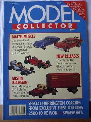 ORIGINAL MODEL COLLECTOR MAGAZINE June 1992