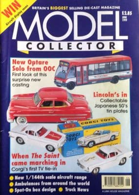 ORIGINAL MODEL COLLECTOR MAGAZINE June 1999