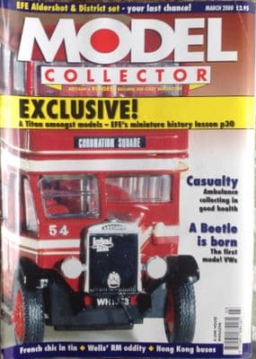 ORIGINAL MODEL COLLECTOR MAGAZINE March 2000