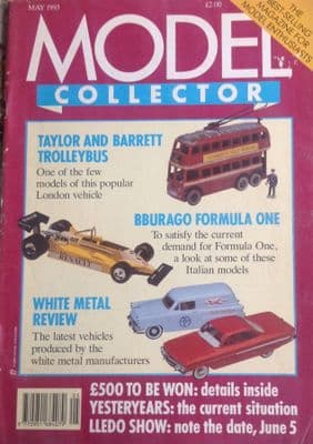 ORIGINAL MODEL COLLECTOR MAGAZINE May 1993