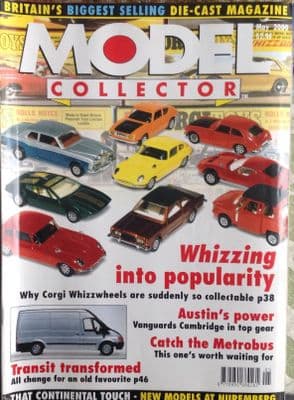 ORIGINAL MODEL COLLECTOR MAGAZINE May 2000