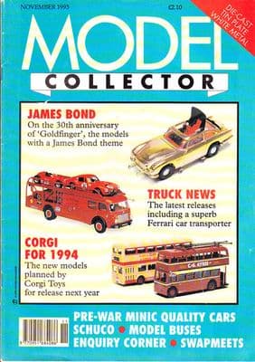 ORIGINAL MODEL COLLECTOR MAGAZINE November 1993