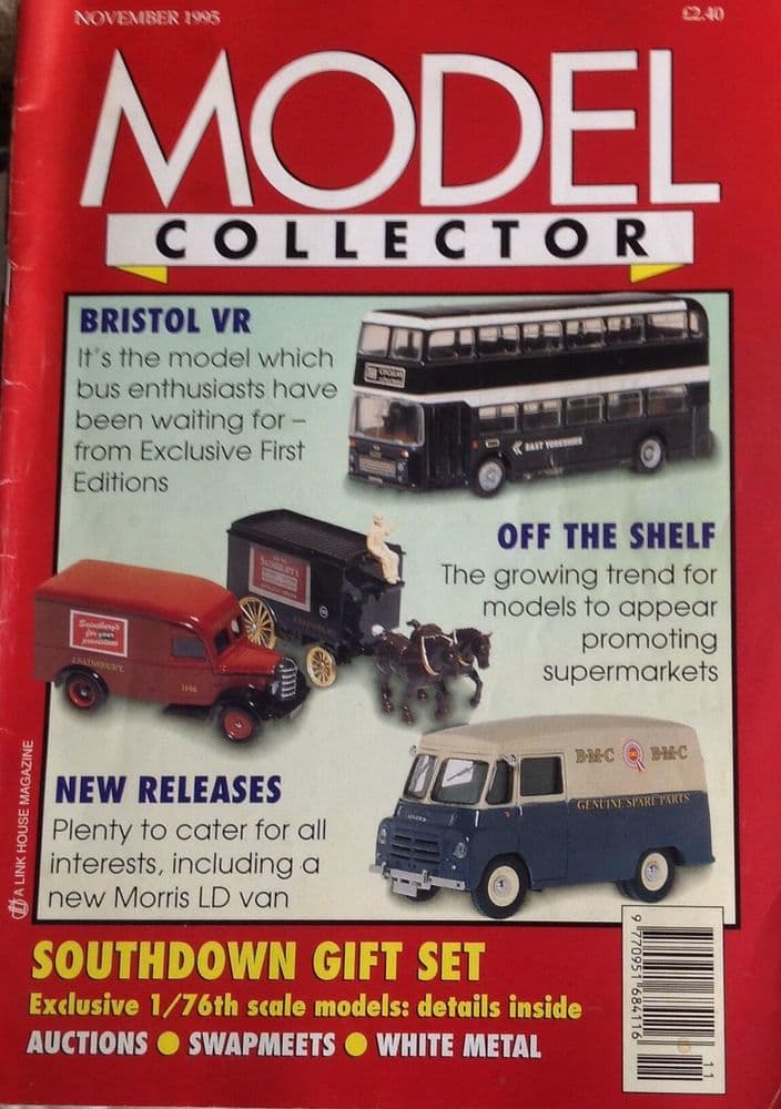 ORIGINAL MODEL COLLECTOR MAGAZINE November 1995
