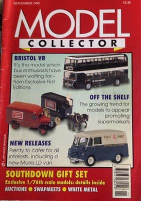 ORIGINAL MODEL COLLECTOR MAGAZINE November 1995