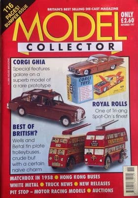 ORIGINAL MODEL COLLECTOR MAGAZINE November 1997