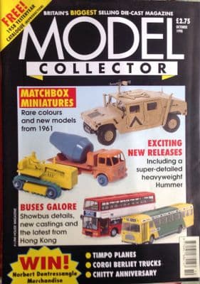 ORIGINAL MODEL COLLECTOR MAGAZINE October 1998