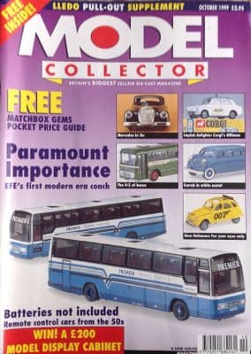 ORIGINAL MODEL COLLECTOR MAGAZINE October 1999