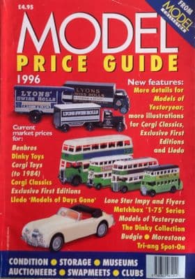 ORIGINAL MODEL COLLECTOR MAGAZINE PRICE GUIDE 1996 Edition