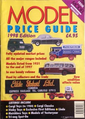 ORIGINAL MODEL COLLECTOR MAGAZINE PRICE GUIDE 1998 Edition