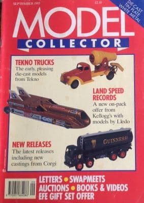 ORIGINAL MODEL COLLECTOR MAGAZINE September 1993